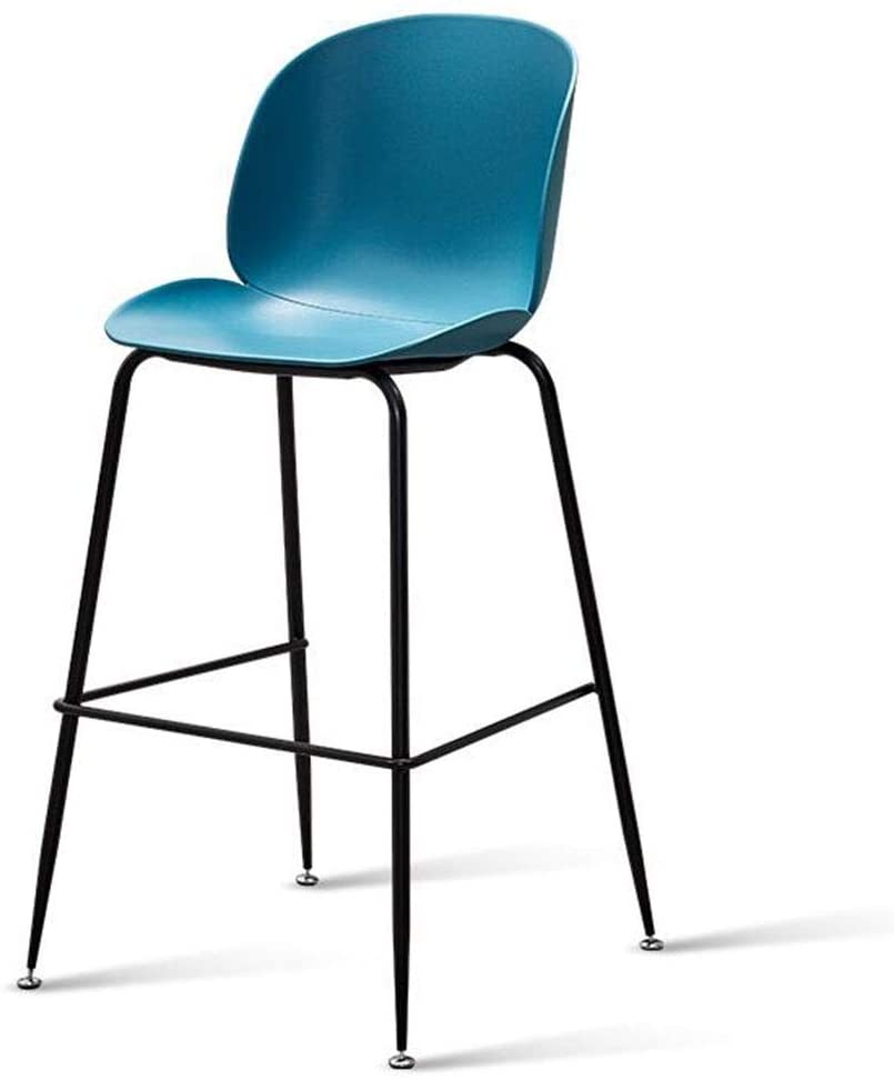 Amazon.com: QQXX Iron Bar Chair Modern Creative Dining Table Chair .