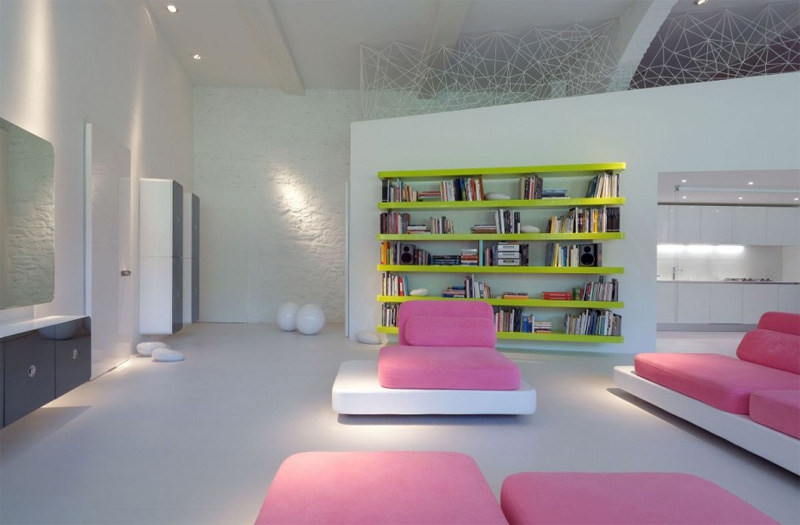 Mad About Pink: Very modern house via DigsDi