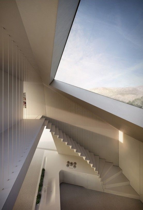 Villa F With Impressive Futuristic Architecture | DigsDigs .