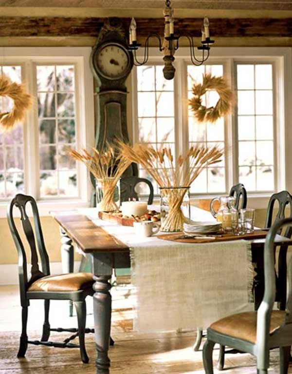 24 Vintage And Shabby Chic Thanksgiving Décor Ideas | Chic .