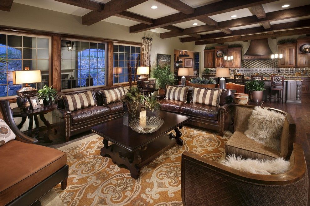 Magnificent Decorating with Brown Leather Couches Copper Accents .