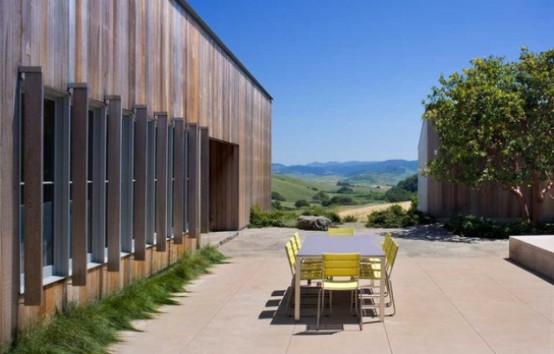 West Marin Ranch With Rustic Decor And Sustainable Solutions .