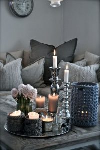 Winter Decor Trend: 34 Stylish Silver Accessories And Decorations .